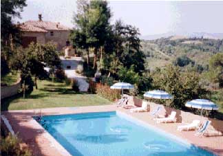 Toskana - Ferienwohnung oder Appartment im Landhaus Siena Chianti